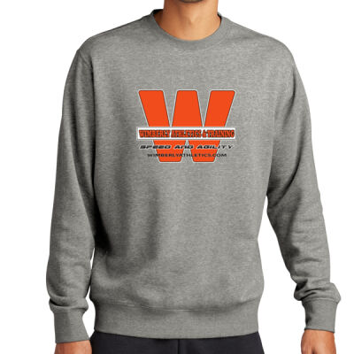 Wimberly Athletics - Club Fleece Sleeve Swoosh Crew Thumbnail